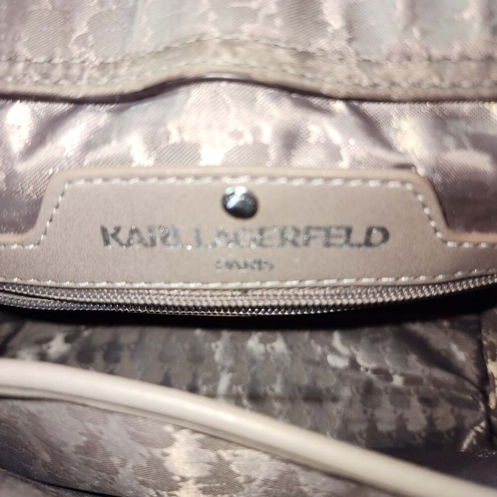 Karl Lagerfeld Paris Maybelle Choupette Satchel Fuchsia Crossbody  Bag NWOT+ Dus - Picture 5 of 10
